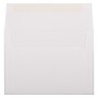 JAM Paper Strathmore A7 Invitation Envelope, 5 1/4" x 7 1/4", Bright White, 25/Pack (191189)~#|#~m007159173_sc7