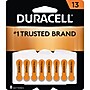 Duracell Size 13 Hearing Aid Batteries, 8/Pack (DA13B8ZMR09)~#|#~m007162690_sc7