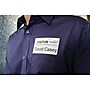 DYMO LabelWriter 30857 Name Badge Labels, 4" x 2-1/4", Black on White, 250 Labels/Roll (30857)~#|#~m007180901_sc7
