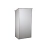 AdirOffice 46"H Floor Standing Lectern with Adjustable Shelf, Silver (661-01-SIL)~#|#~m007260694_sc7