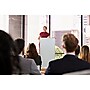 AdirOffice 46"H Floor Standing Lectern with Adjustable Shelf, Silver (661-01-SIL)~#|#~m007260696_sc7