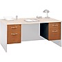Bush Business Furniture Westfield 2 Drawer 3/4 Pedestal, Natural Cherry, (WC72490SU)~#|#~s0048645_sc7