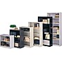HON Brigade 6-Shelf Metal Bookcase, 81 1/8"H x 34 1/2"W x 12.63"D, Charcoal (S82ABCS)~#|#~s0049291_sc7