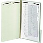 Smead 50% Recycled SafeSHIELD Recycled Heavy Duty Pressboard Classification Folder, 1" Expansion, Letter Size, 25/Box~#|#~s0050375_sc7