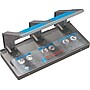 CARL HC-72N Heavy-Duty 3-Hole Punch, 72 Sheets/20 lb., Black/Silver~#|#~s0054640_sc7