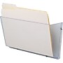 Deflect-O Wall-mount Pockets, Single Letter-Size Wall-Mount Pocket, Clear (DEF63201)~#|#~s0055684_sc7