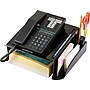 OIC 2200 Series Telephone Stand, Black, 5 1/4"H x 11 3/4"W x 10 1/2"L~#|#~s0056232_sc7