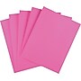 Wausau Astrobrights® Colored Paper, 24 lb., 8 1/2" x 11", Fireball Fuchsia, 500 Sheets/Rm~#|#~s0056903_sc7