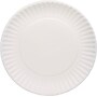 AJM Budgetware Paper Plates, 6" Diameter, White, 10 Bags of 100 per Carton (AJMPP6GREWH)~#|#~s0058986_sc7