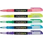 Zebra Zazzle Brights Liquid-Ink Highlighters, Chisel Tip, Assorted Colors, 5/Set (74005)~#|#~s0083333_sc7