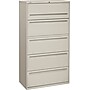 HON Brigade® 700 Series Lateral file, 5-Drawer, Light Grey (HON785LQ)~#|#~s0087091_sc7