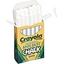 Crayola® Anti-Dust Chalk, White, 72/Case~#|#~s0101036_sc7
