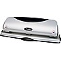Swingline EasyView Desktop 3-Hole Punch, 12 Sheet Capacity, Silver/Black (A7074063)~#|#~sp69765097_sc7