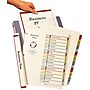 Avery ReadyIndex Executive Kit Pre-Printed Paper Divider, 15-Tab, Off-White, Set (11279)~#|#~s0103245_sc7