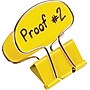 Staples Bind-it Flags Small Binder Clips, 1/2" Capacity, Assorted Colors, 24/Pack (34003)~#|#~s0107642_sc7