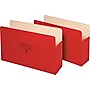 Globe-Weis Colored File Pockets, Red, Legal, 5 1/4" Expansion~#|#~s0115766_sc7