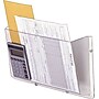 Deflect-O Wall-mount Pockets, Single Letter-Size Wall-Mount Pocket, Clear (DEF63201)~#|#~s0118197_sc7