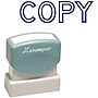 Shachihata Inc "Copy" Pre-Inked Stamp, Blue, 1/2" x 1 5/8"~#|#~s0124395_sc7