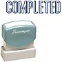 Shachihata Inc "Completed" Stamp, Blue, 1/2" x 1 5/8"~#|#~s0124397_sc7