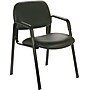Safco Cava® Collection Straight-Leg Guest Chair, Vinyl, Black, Seat: 20"W x 18"D, Back: 20"W x 14"H~#|#~s0143741_sc7