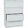 HON Brigade® 700 Series Lateral file, 4-Drawer, 53-1/4Hx36Wx19-1/4"D, Light Grey~#|#~s0143968_sc7