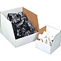 Jumbo Open Top Bin Boxes,16" x 24" x 12", White, 25/Bundle (BSBINJ162412)~#|#~s0155546_sc7