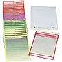 Shop Ticket Holder, Clear Front and Back for 9" x 12" Insert, 25 per Box (43910)~#|#~s0158393_sc7