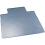 Deflect-O ExecuMat Carpet Chair Mat with Lip, 45" x 53'', High-Pile, Clear (DEFCM17233)~#|#~s0159546_sc7