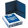 Oxford Linen Twin Pocket Portfolio Folders, Navy, 25/Box (OXF 53443)~#|#~s0160863_sc7
