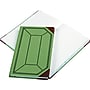 Boorum & Pease Record Book, 7 5/8" x 12 1/2", Green, 150 Sheets/Book (67 1/8-300-R)~#|#~s0160982_sc7