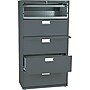 HON® Brigade 600 Series Lateral File Cabinet, A4/Legal/Letter, 5-Drawer, Charcoal, 19 1/4"D (685LS)~#|#~s0163610_sc7