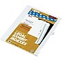 Kleer-Fax 80000 Series Avery Style Number 11 Divider, White, 25/Pack (81121)~#|#~s0164577_sc7
