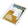 Kleer-Fax 80000 Series Avery Style Number 23 Divider, White, 25/Pack (82223)~#|#~s0164603_sc7