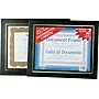 NuDell Plastic Certificate Frames, Leatherette, 2/Pack  (21202)~#|#~s0168790_sc7