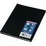 Blueline NotePro 1-Subject Professional Notebooks, 8" x 11", Wide Ruled, 75 Sheets, Black (REDA10150BLK)~#|#~s0171828_sc7