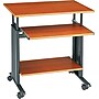 Safco® 1925 Muv¿ 28" Adjustable Height Workstation; Cherry~#|#~s0172736_sc7