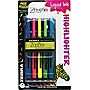 Zebra Zazzle Brights Liquid-Ink Highlighters, Chisel Tip, Assorted Colors, 5/Set (74005)~#|#~s0177867_sc7