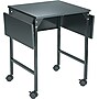 Safco 3-Shelf Metal Mobile Machine Stand with Lockable Wheels, Black (1876BL)~#|#~s0178688_sc7