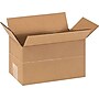 SI Products 9" x 5" x 5" Multi-Depth Shipping Boxes, 32 ECT, Kraft, 25/Bundle (BS090505MD)~#|#~s0194257_sc7