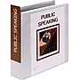 Cardinal Performer ClearVue 2" 3-Ring View Binders, D-Ring, White (CRD17500)~#|#~s0201148_sc7