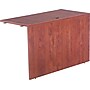 Alera™ Valencia Series U and L Groupings in Medium Cherry, Reversible Return/Bridge Shell, 48"W~#|#~s0205516_sc7