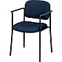 HON Scatter Fabric Stacking Guest Chair, Fixed Arms, Navy (BSXVL616VA90)~#|#~s0209962_sc7