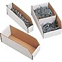 18(L) x 4(W) x 4.5(H)" Storage Boxes, Brown, 50/Bundle (337-040418)~#|#~s0210383_sc7
