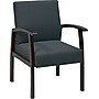 Office Star & trade, Charcoal Fabric with Mahogany Finish Wood Guest Chair~#|#~s0217512_sc7