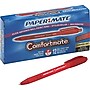 Paper Mate ComfortMate Retractable Ballpoint Pen, Fine Point, 0.7 mm, Red Ink / Red Barrel~#|#~s0225644_sc7