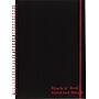 Black N' Red Professional 1-Subject Professional Notebook, 8.25" x 11.75", Wide Ruled, 70 Sheets, Black (JDK-E67008)~#|#~s0230908_sc7
