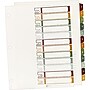 Avery ReadyIndex Executive Kit Pre-Printed Paper Divider, 12-Tab, Off-White, Set (11278)~#|#~s0232985_sc7