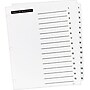 Office Essentials® Table 'N Tabs Dividers, 1-15 Tab, White, 8 1/2" x 11", 1/St~#|#~s0232998_sc7