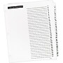 Office Essentials® Table 'N Tabs Dividers, 1-31 Tab, White, 8 1/2" x 11", 1/St~#|#~s0233004_sc7