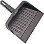 Impact Heavy Duty 12" Plastic Dust Pan, Black (700)~#|#~s0235704_sc7